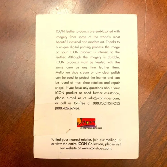 COPY - Vintage Jeon Los Angeles leather artistic wallet/crossbody purse - Picture 4 of 8